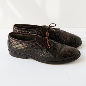 80s - SUSAN BENNIS - WARREN EDWARDS - Shoes - Men's - 10.5 - BRN Leather